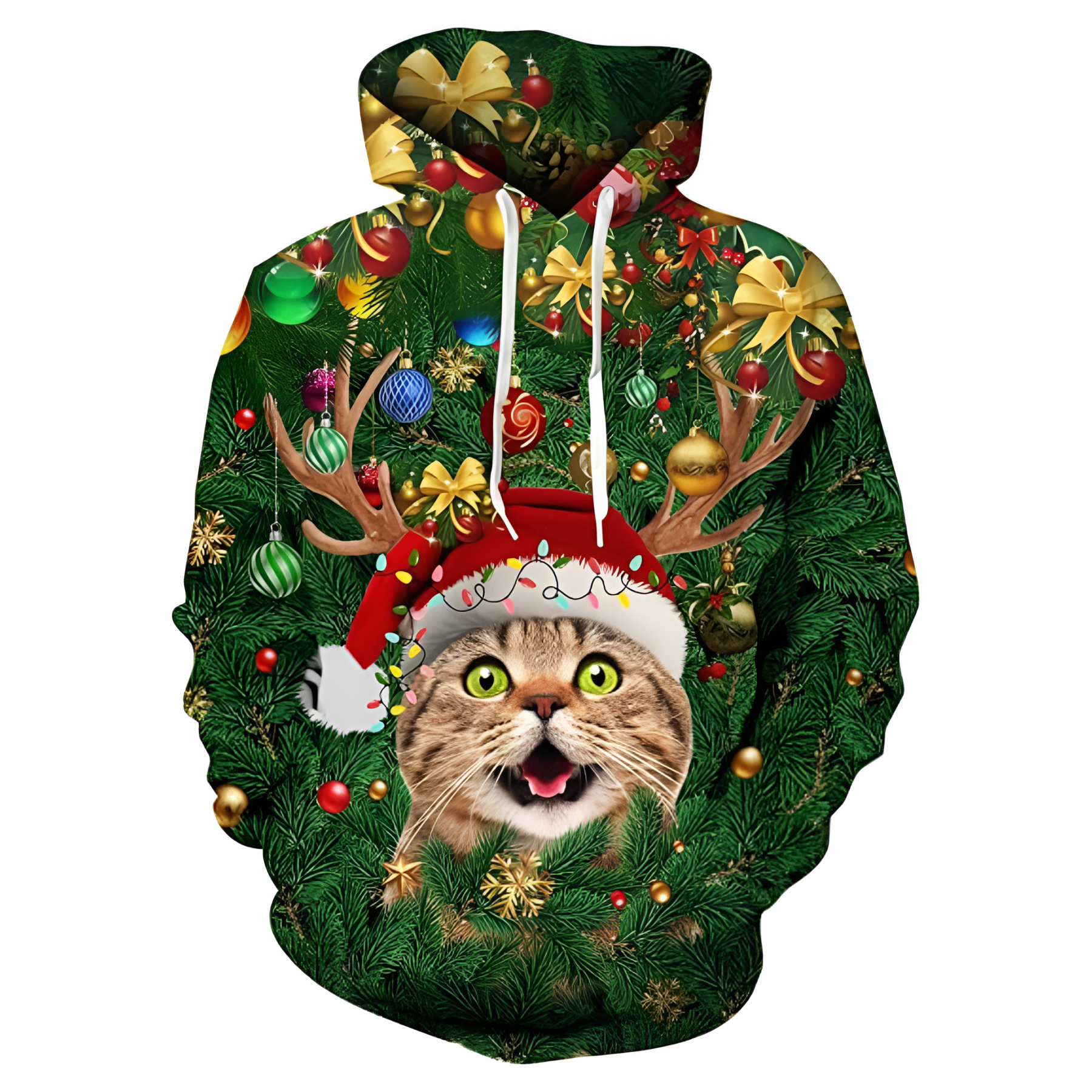 Ugly Christmas Sweatshirt With Funny Designs