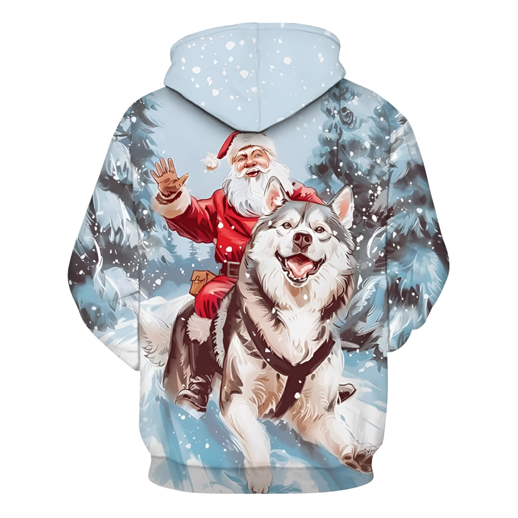 Funny Christmas Themed Pullover Hoodie