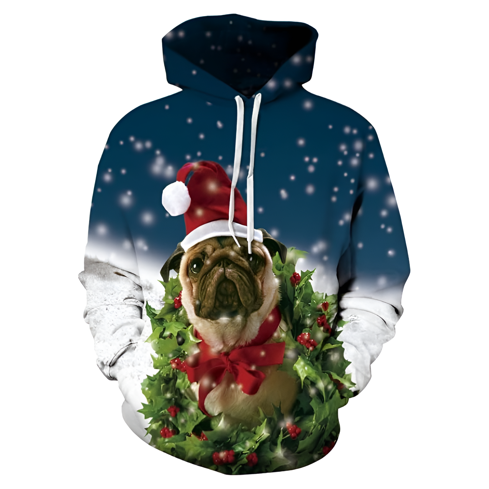 Christmas Holiday Pet Themed Hoodie