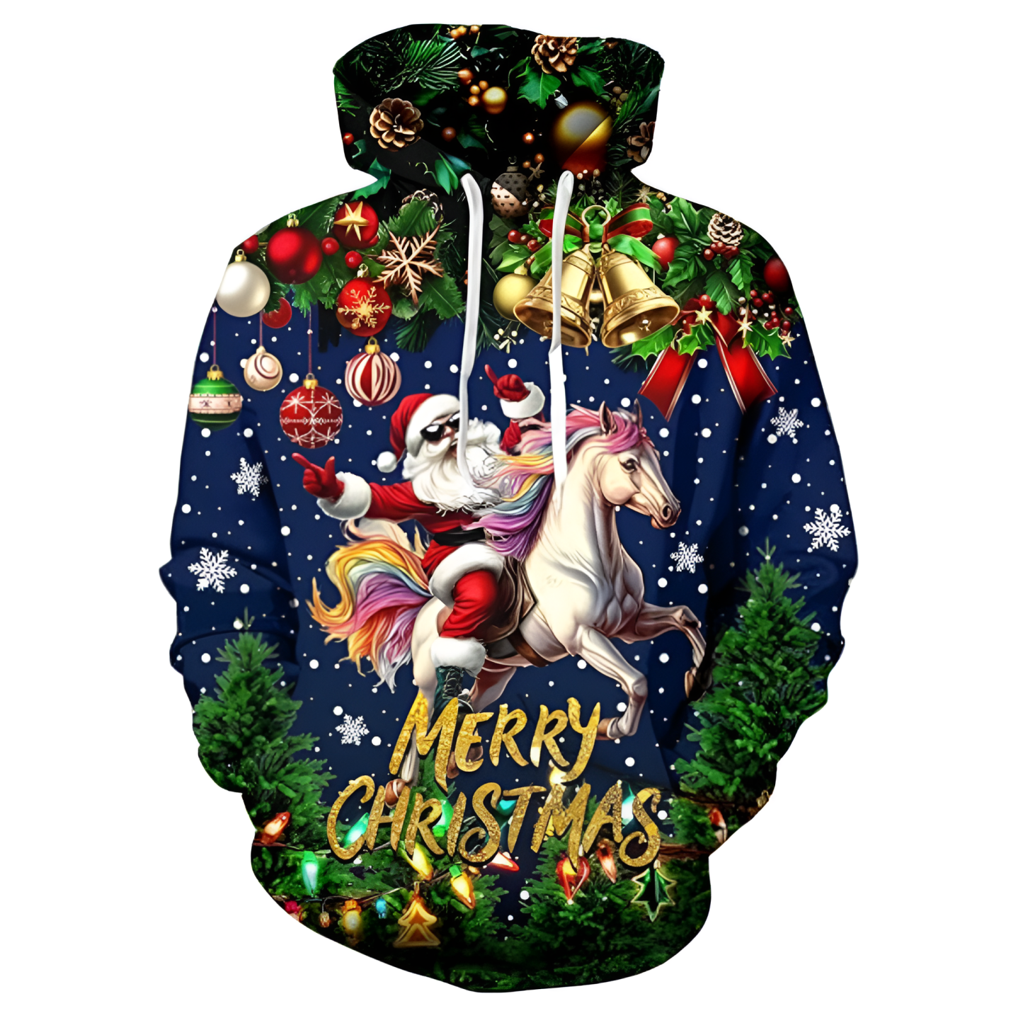 Ugly Christmas Sweatshirt With Funny Designs