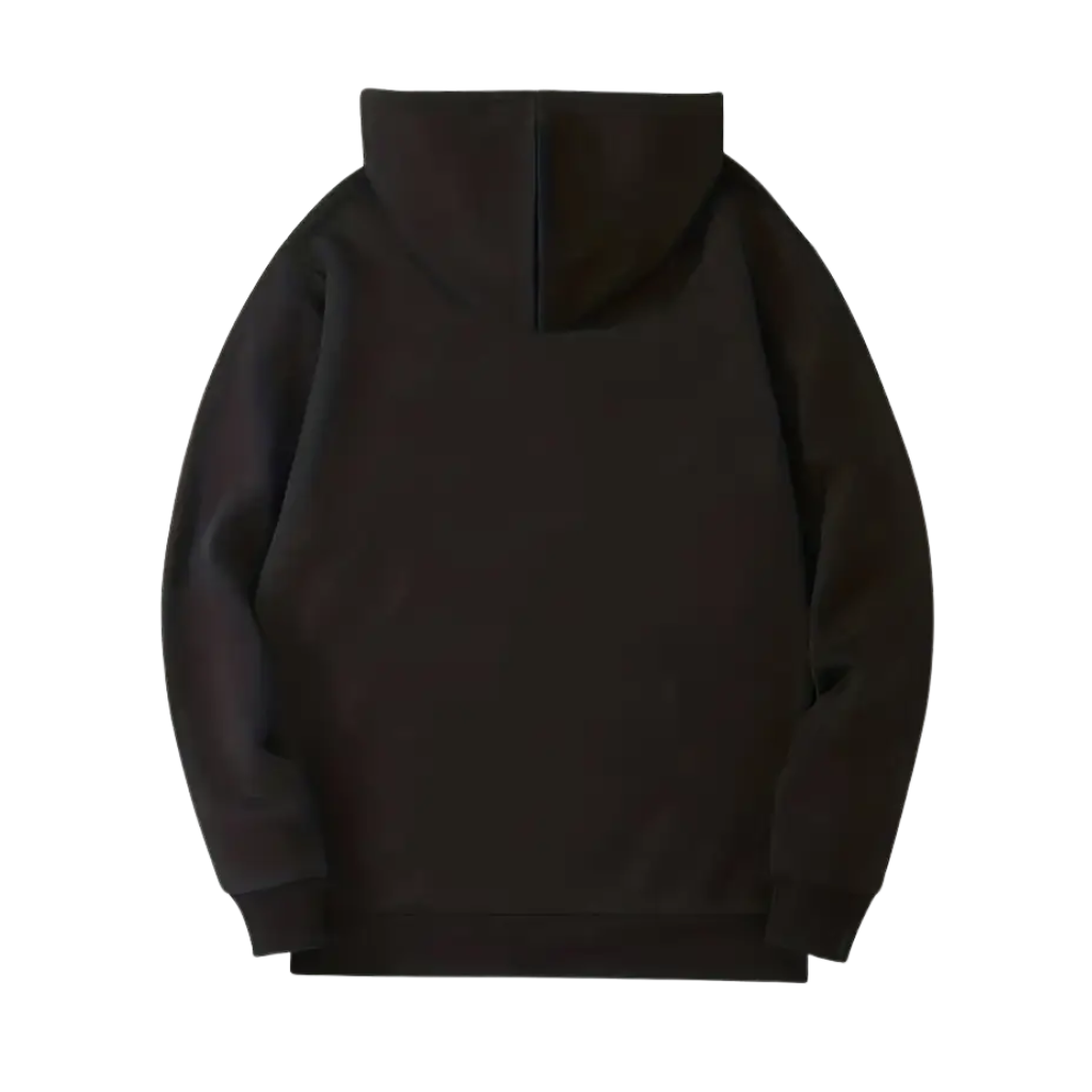 Men Geometric Print Hooded Sweatshirt 