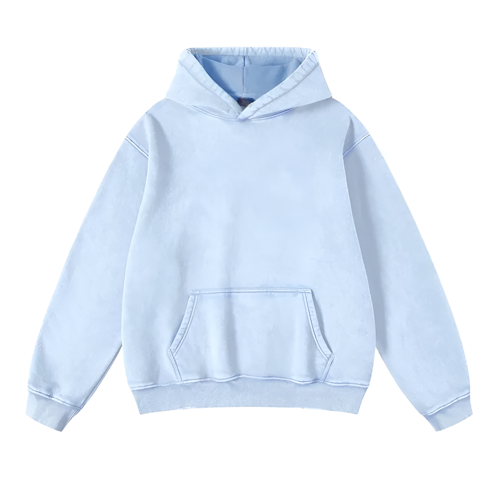 Oversized Zip Up Hoodie With Kangaroo Pocket For All Seasons