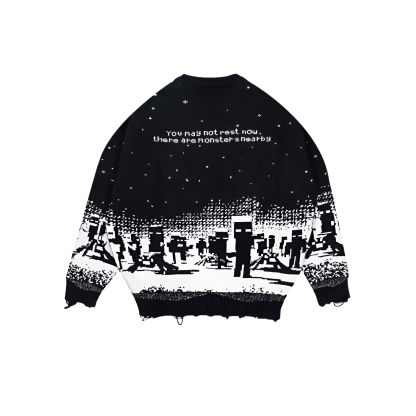 Pixel Bee Graphic Design Hoodie For Women