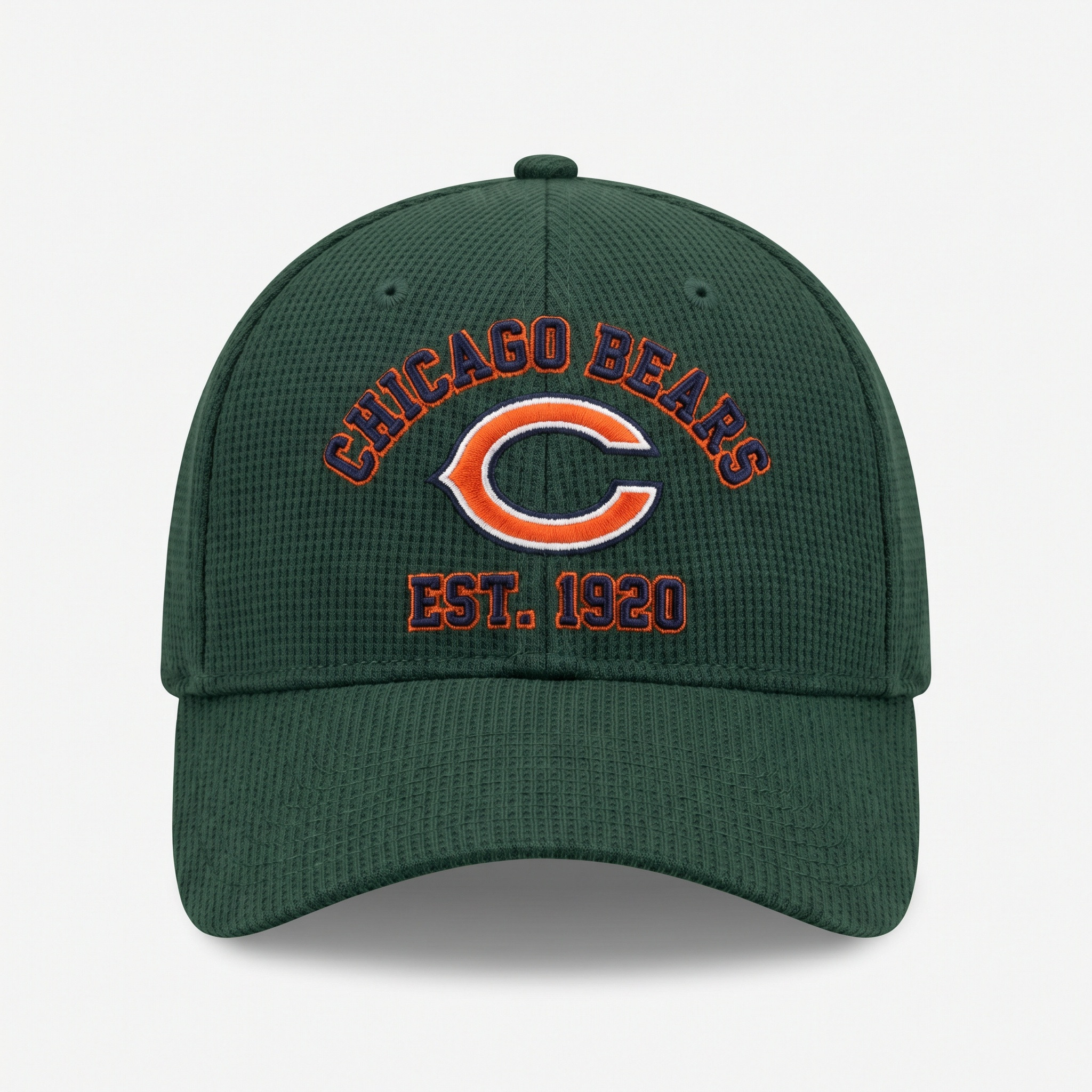 Chicago Bears Waffle Knit Cap in Green