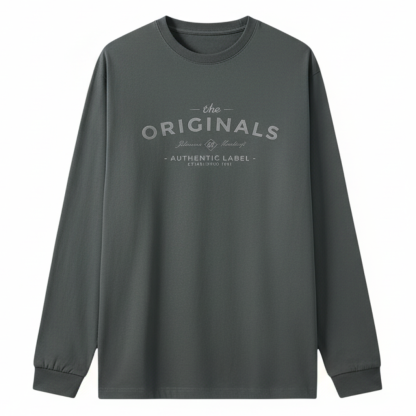 Men Casual Long Sleeve T Shirt