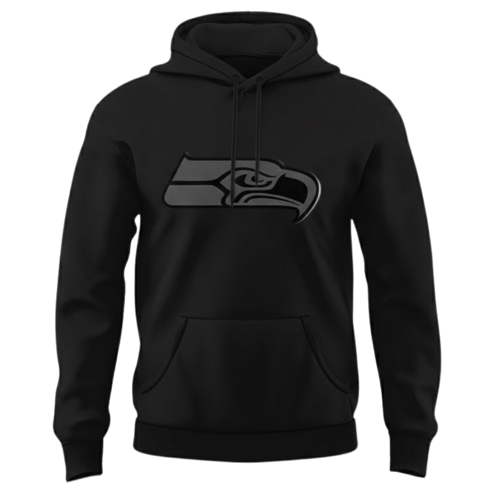 Seahawks Back In Black Hoodie