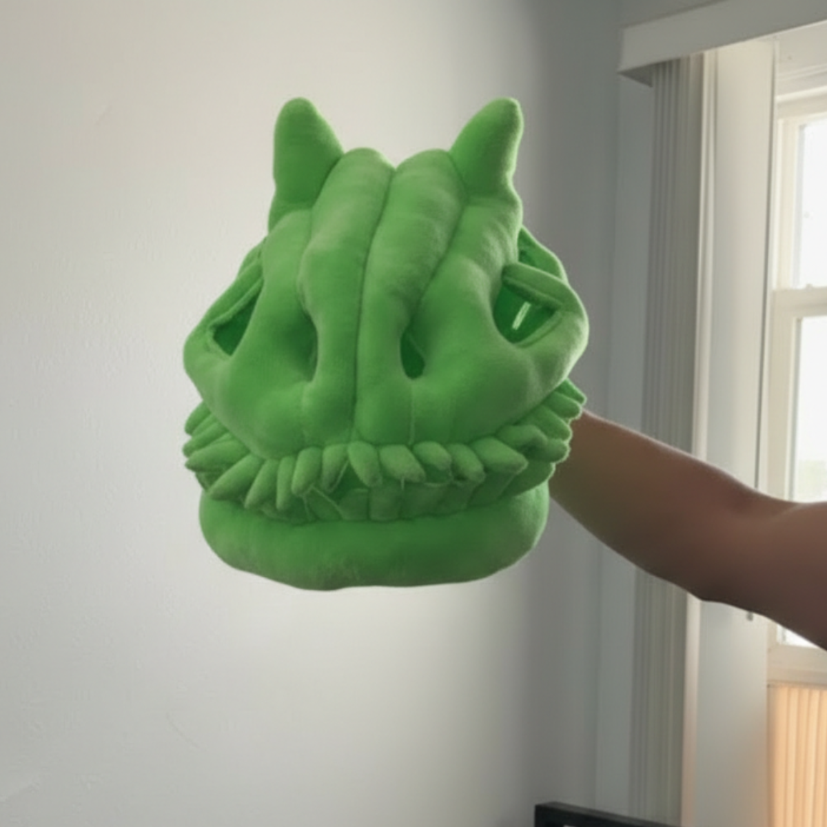3D Dinosaur Themed Plush Wearable Hat
