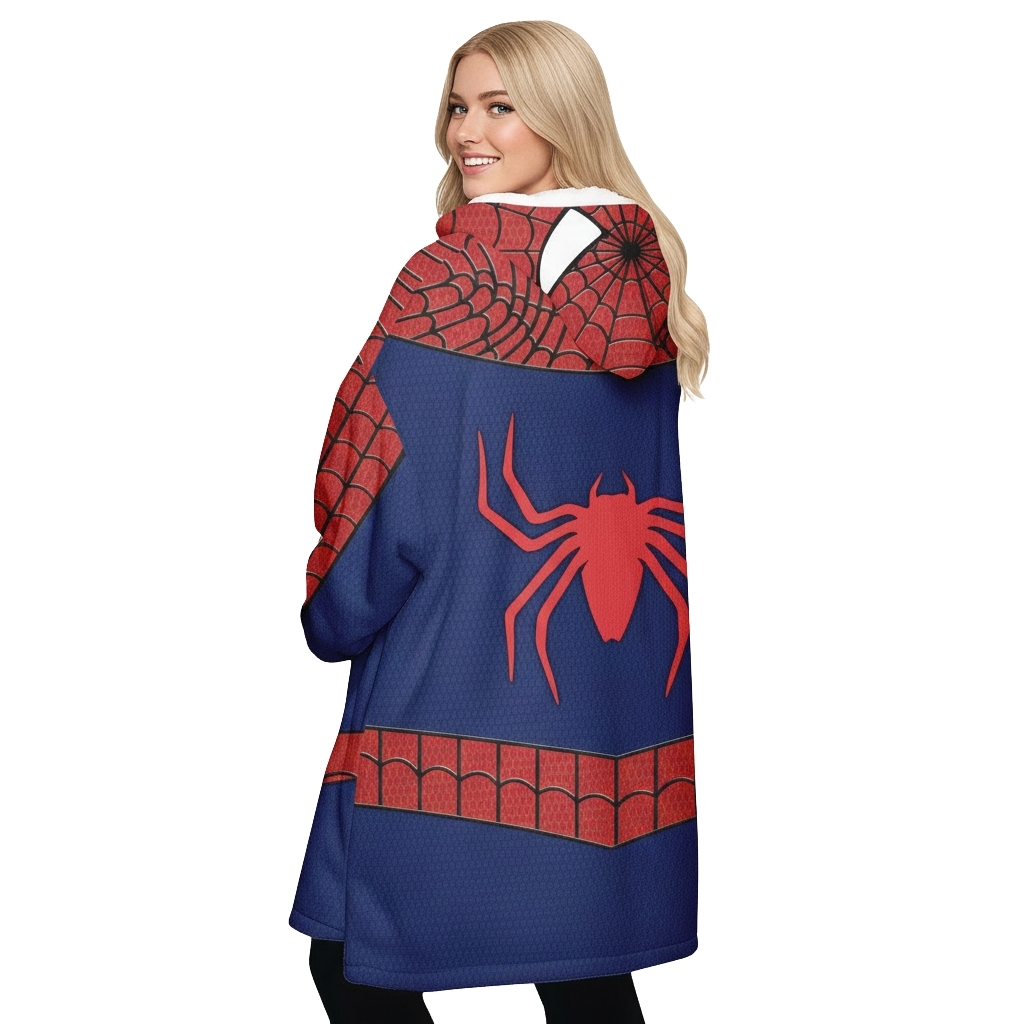 Superhero Wearable Blanket Hoodie