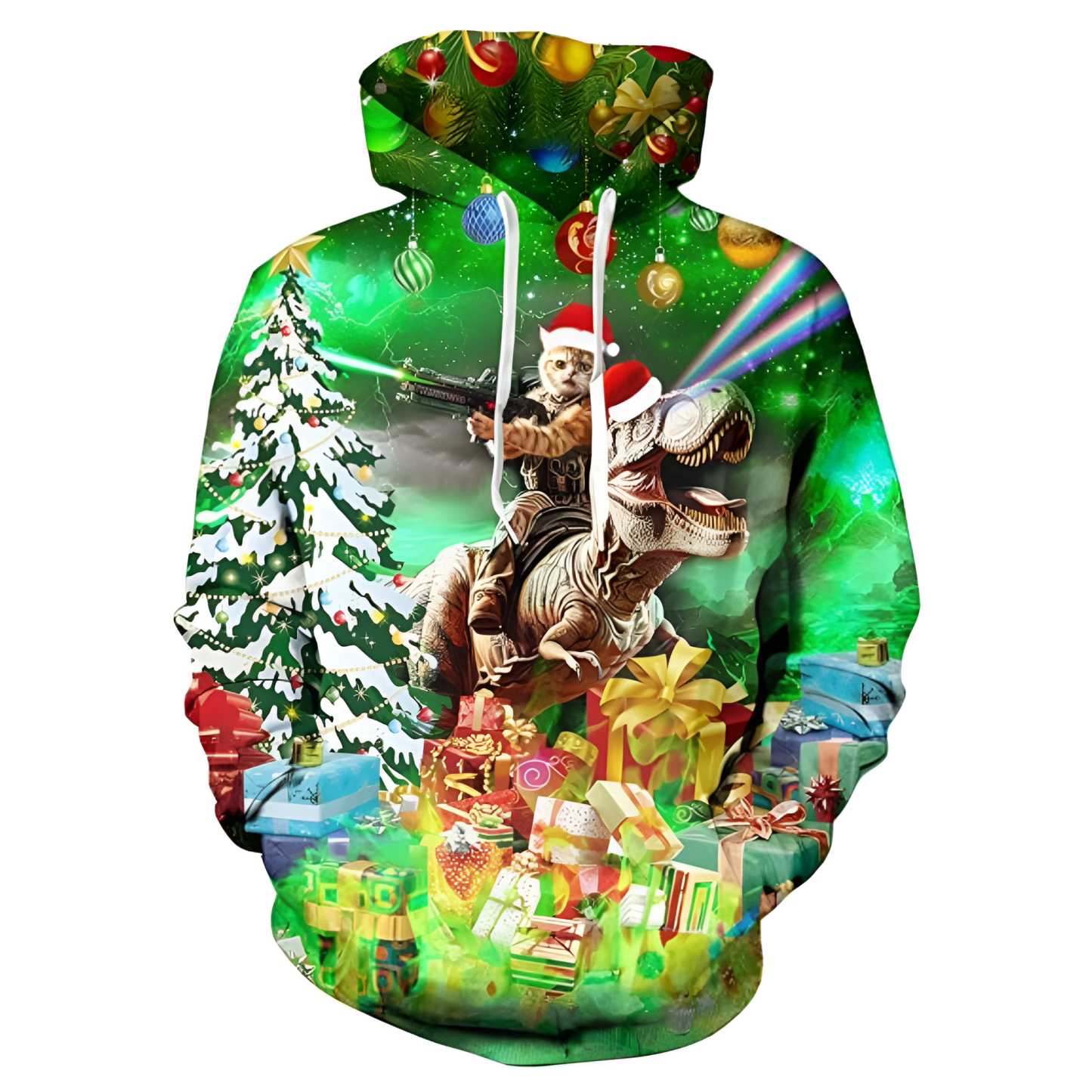 Ugly Christmas Sweatshirt With Funny Designs