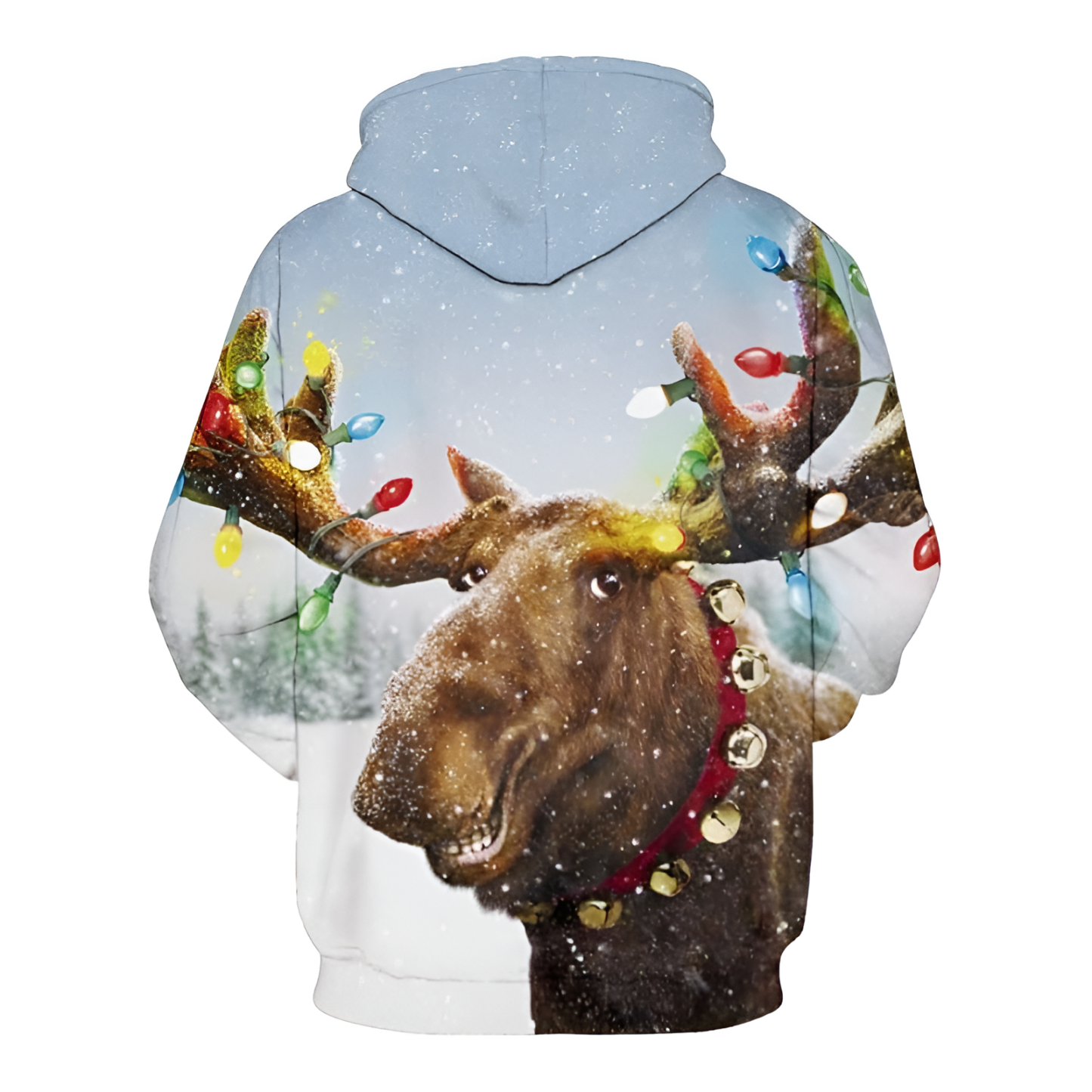 Christmas Holiday Themed Cartoon Hoodie