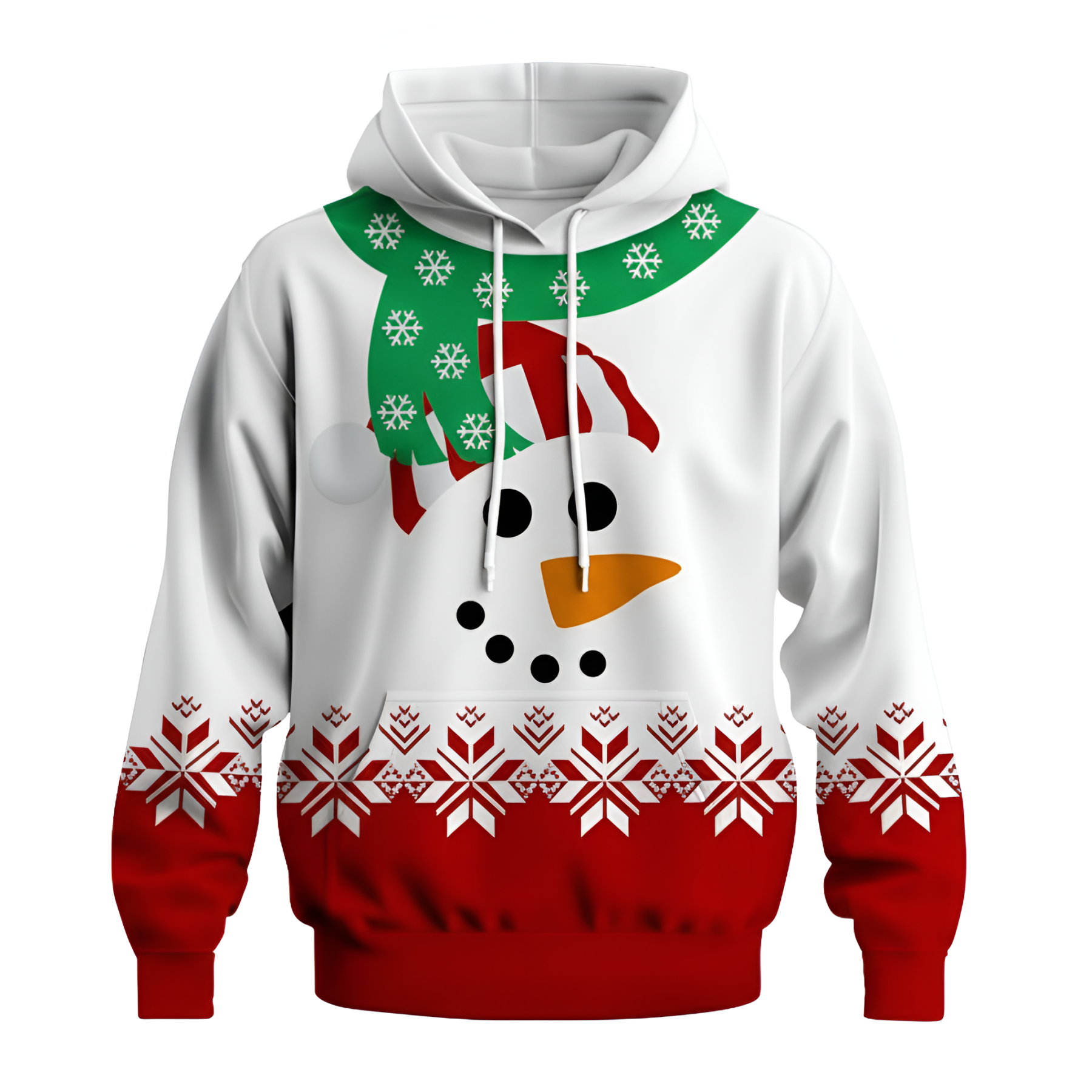 Creative Christmas Santa Hoodie