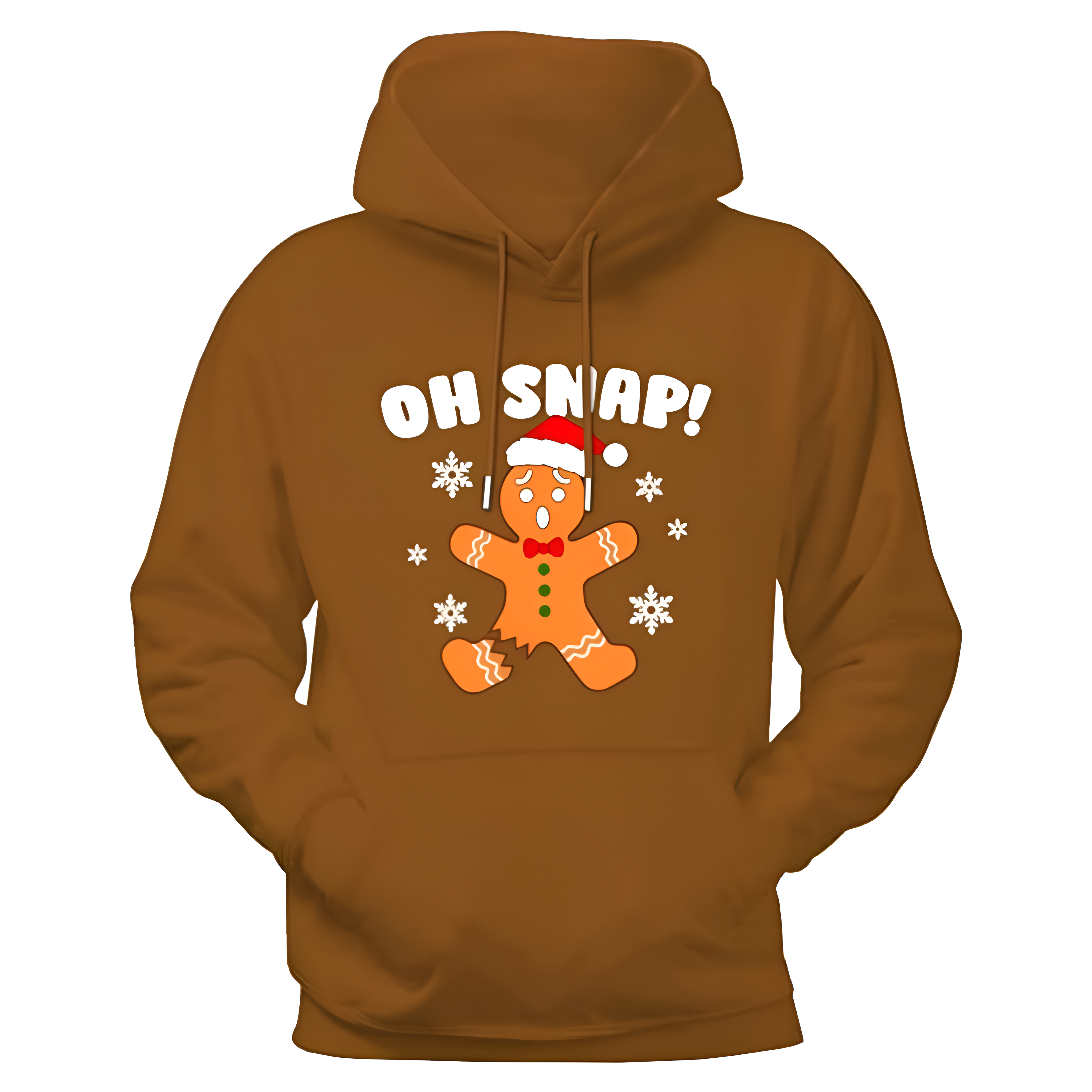 Funny Christmas Hooded Sweatshirt With Pockets