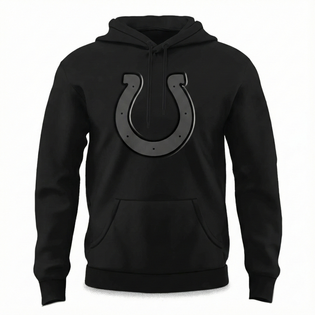 2025 Colts Back In Black Hoodie