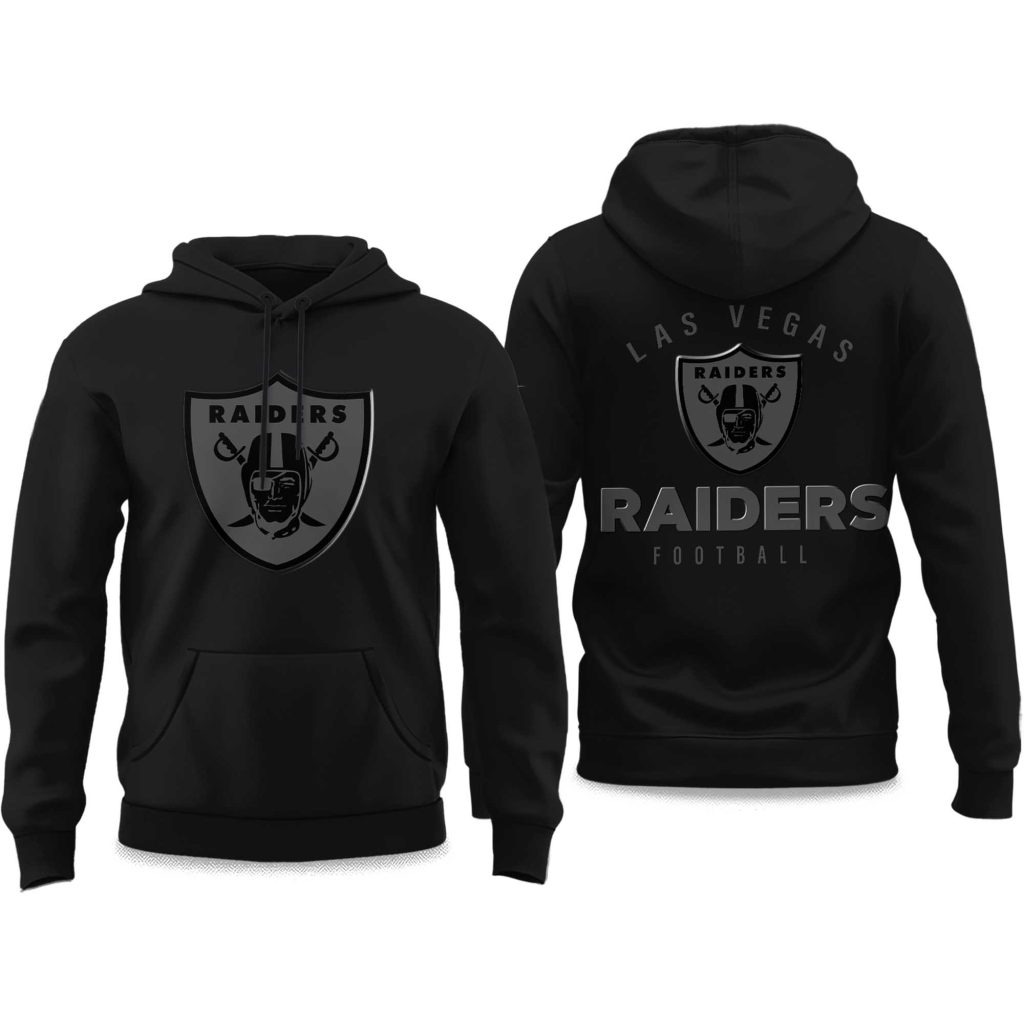 Las Vegas Raiders Printed Football Fan Hoodie