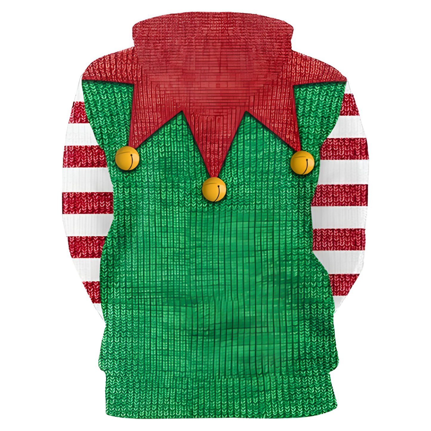 Ugly Christmas Reindeer 3D Graphic Print Hoodie For Kids