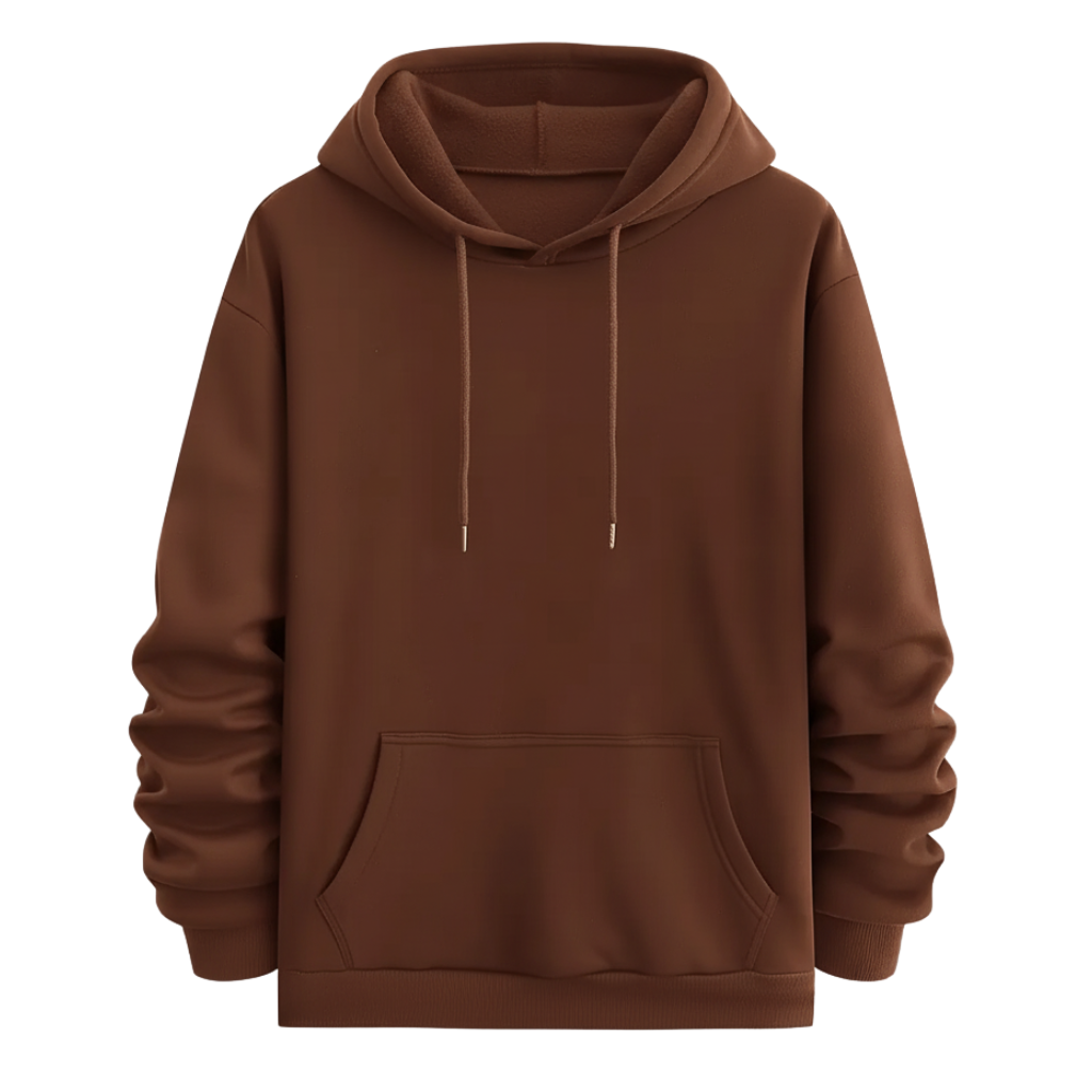  Men Dragon Pattern Print Hooded Sweatshirt