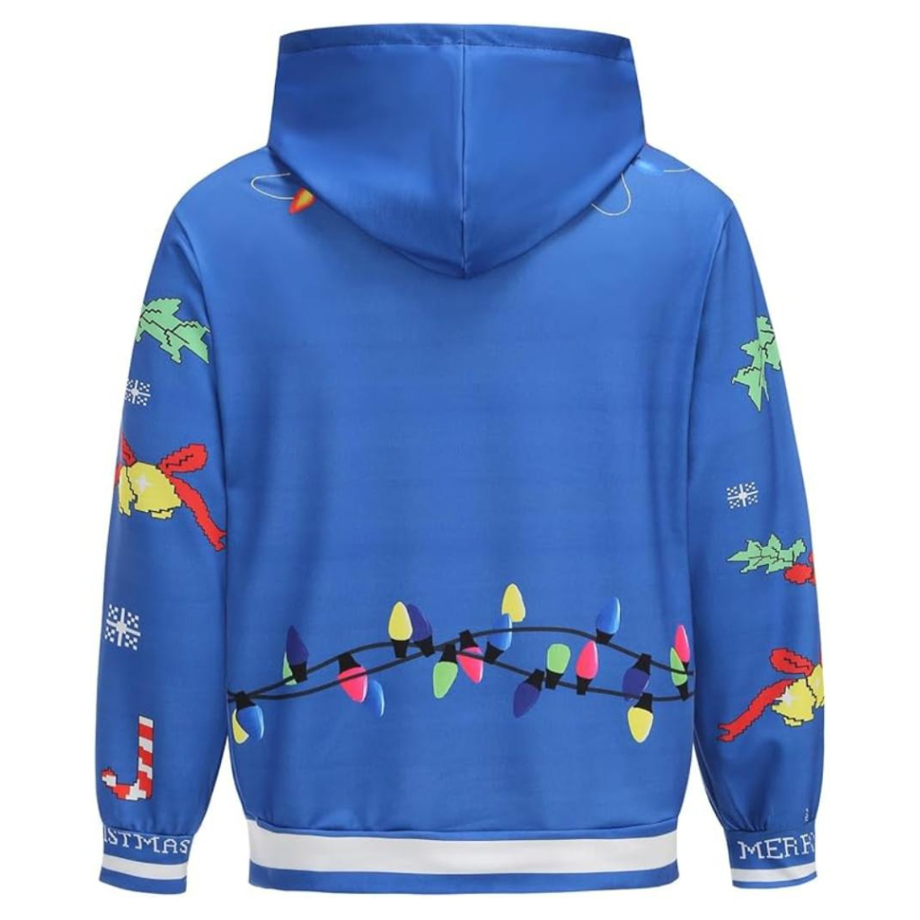 Christmas All Over Print 3D Pullover Hoodie With Pocket