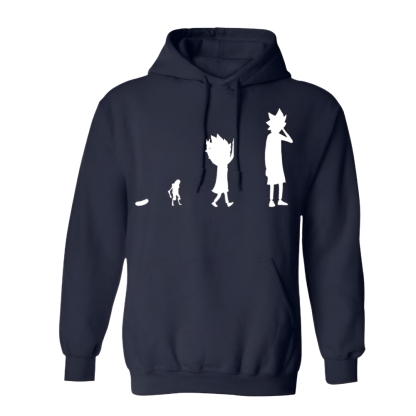 Evolution Graphic Printed Hoodie
