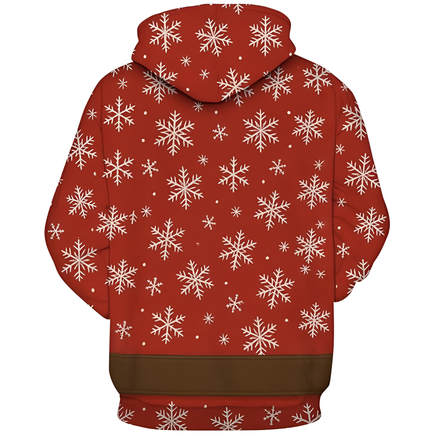 Novelty Long Sleeve Hoodie Funny Fashion Santa Claus Costume Graphic Sweatshirts