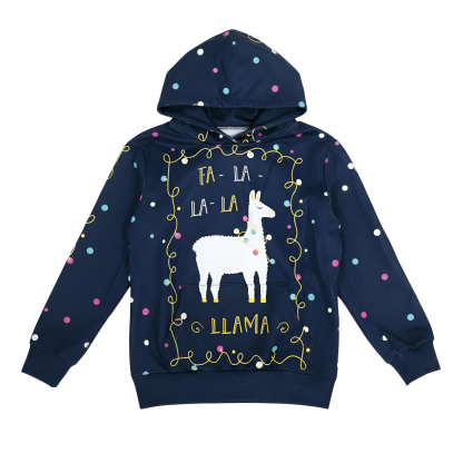 Ugly Christmas Reindeer 3D Graphic Print Hoodie For Kids