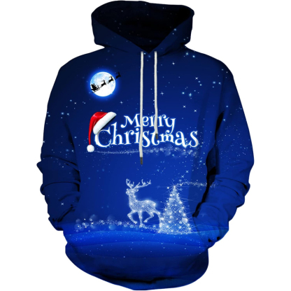 3D Pullover Cool Graphic Hoodie