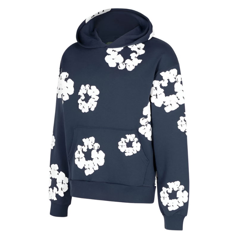 Cotton Wreath Hoodie Streetwear Classic Edition