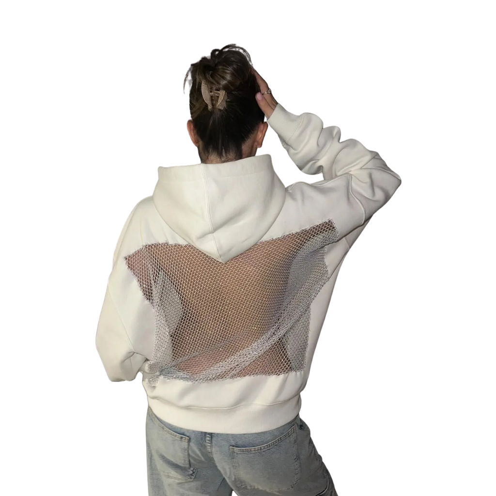 Backless Long Sleeve Hoodie For Women