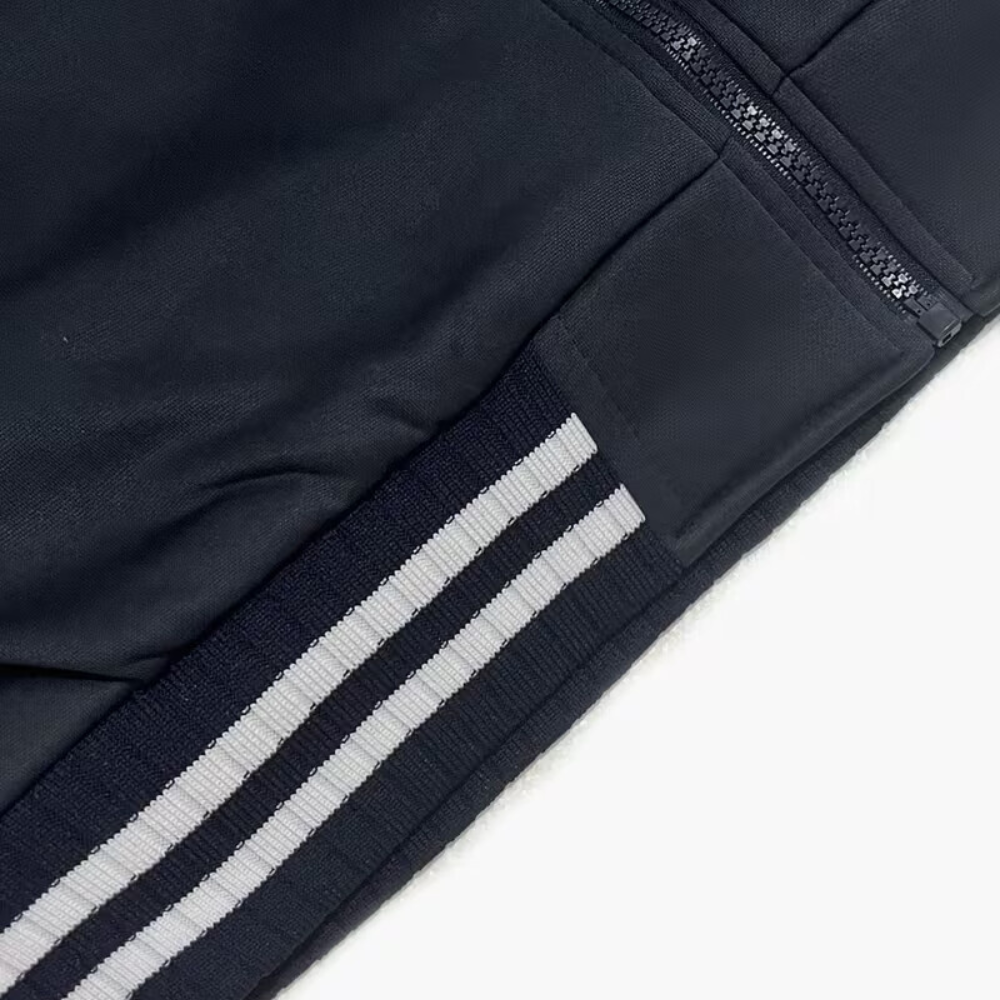 Casual Warm Fleece Lining Knit Zip Front Hoodie For Winter