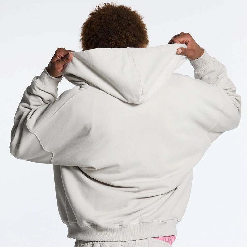 Full Zip Hoodie With Graphic Print