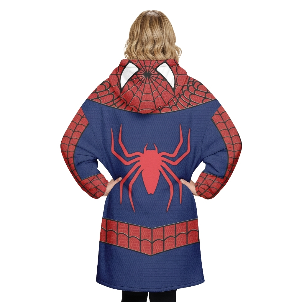 Superhero Wearable Blanket Hoodie