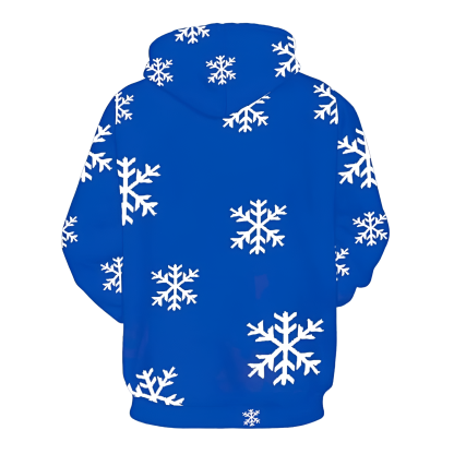 Christmas Holiday Themed Cartoon Hoodie