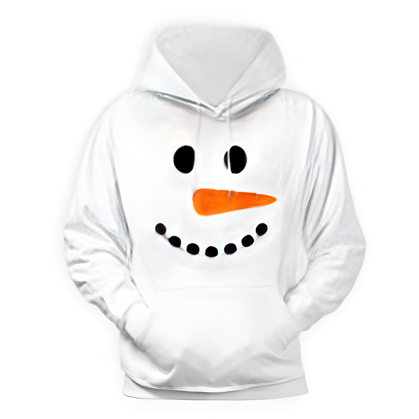 Funny Christmas Hooded Sweatshirt With Pockets