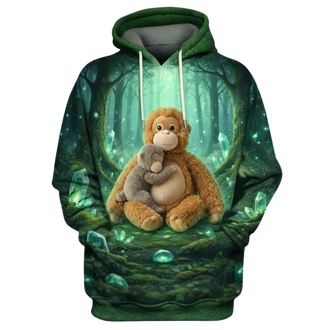 Mama And Punch Monkey Urban Vibe Pullover