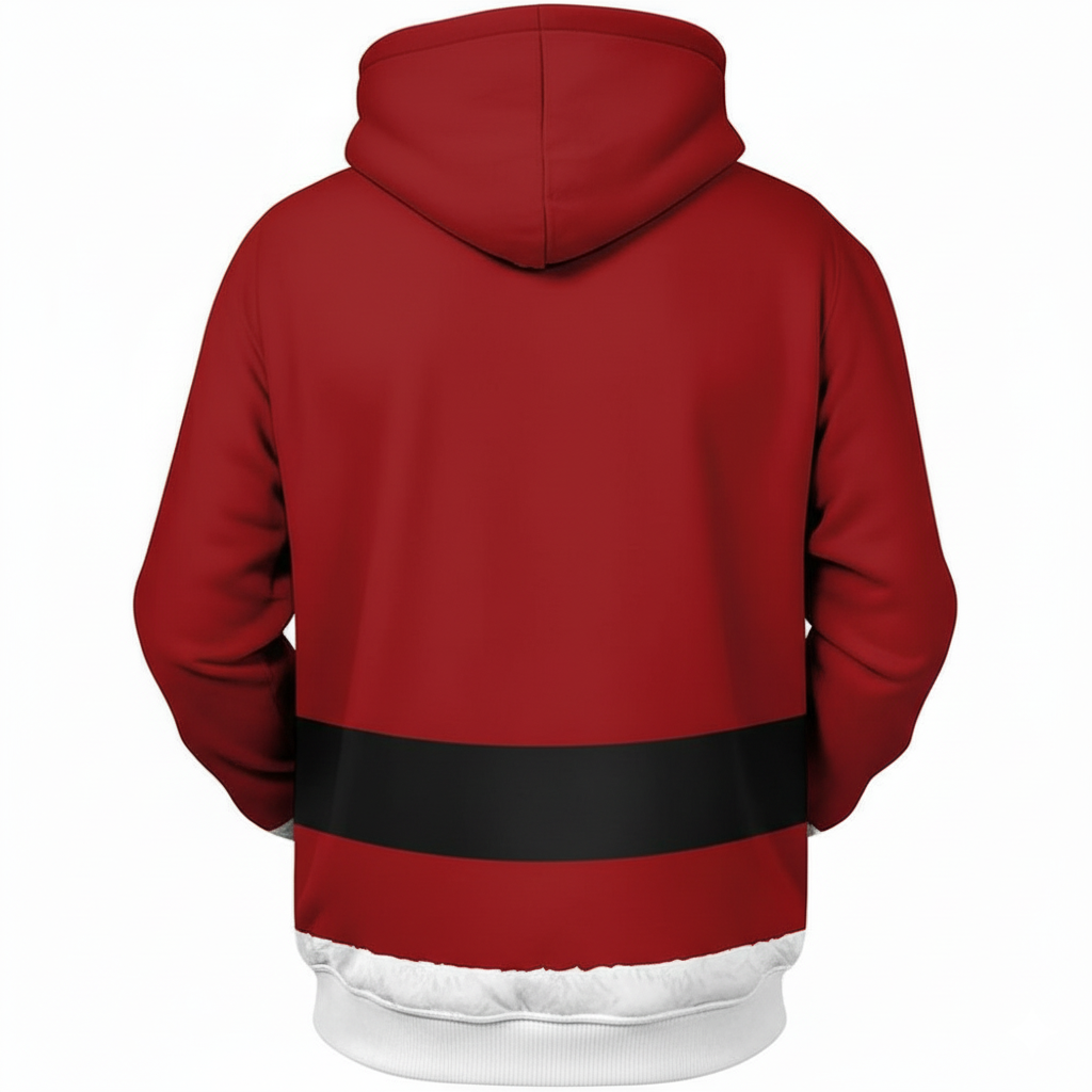 Christmas All Over Print 3D Graphic Long Sleeve Hoodie