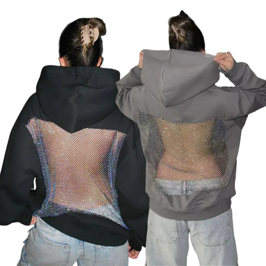 Long Backless Sleeve Hoodie For Women