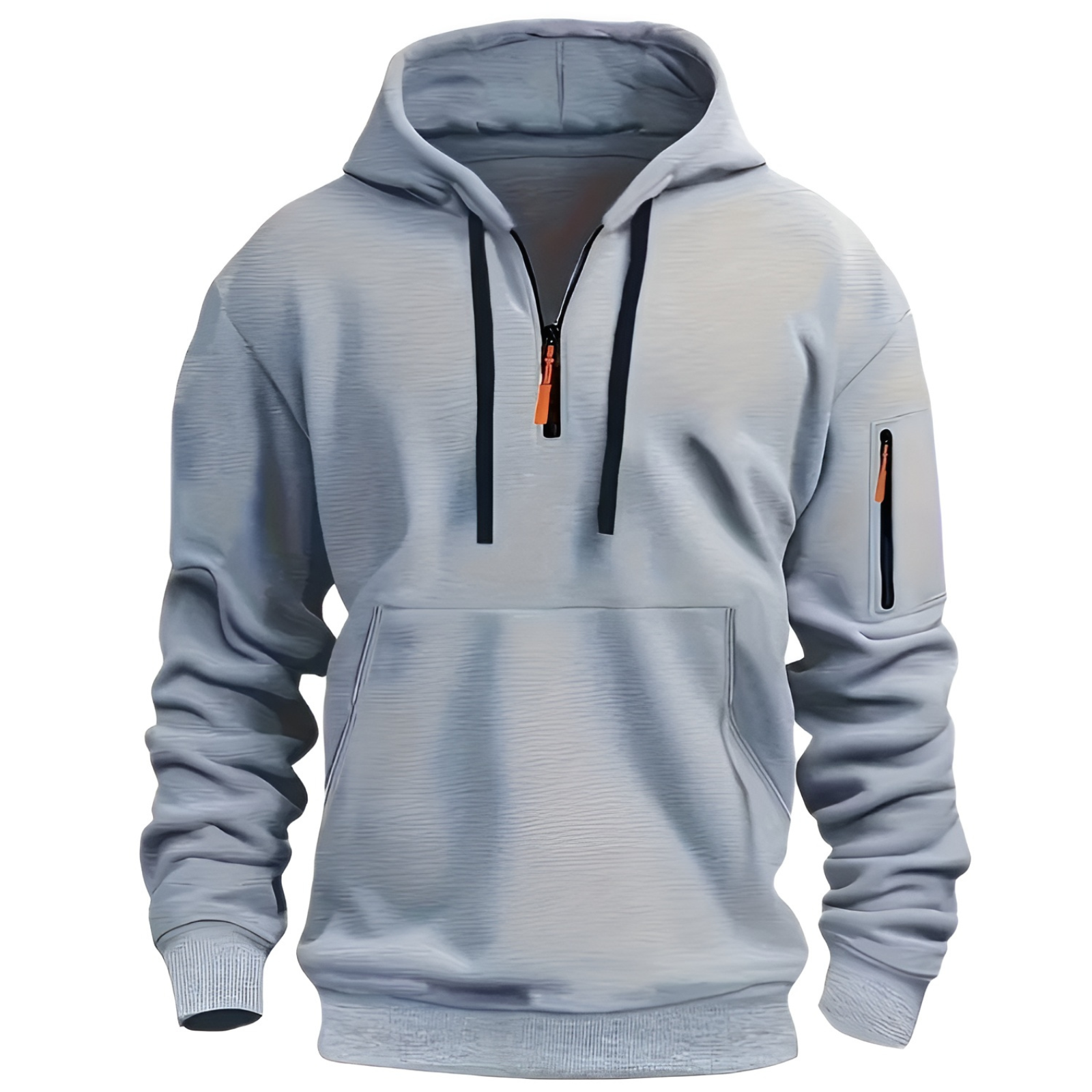 Men Autumn Winter Zip Up Hoodie