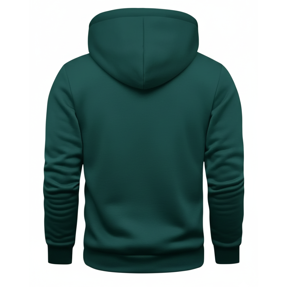 Milan Flag Inspired Geometric Print Hoodies For Couples