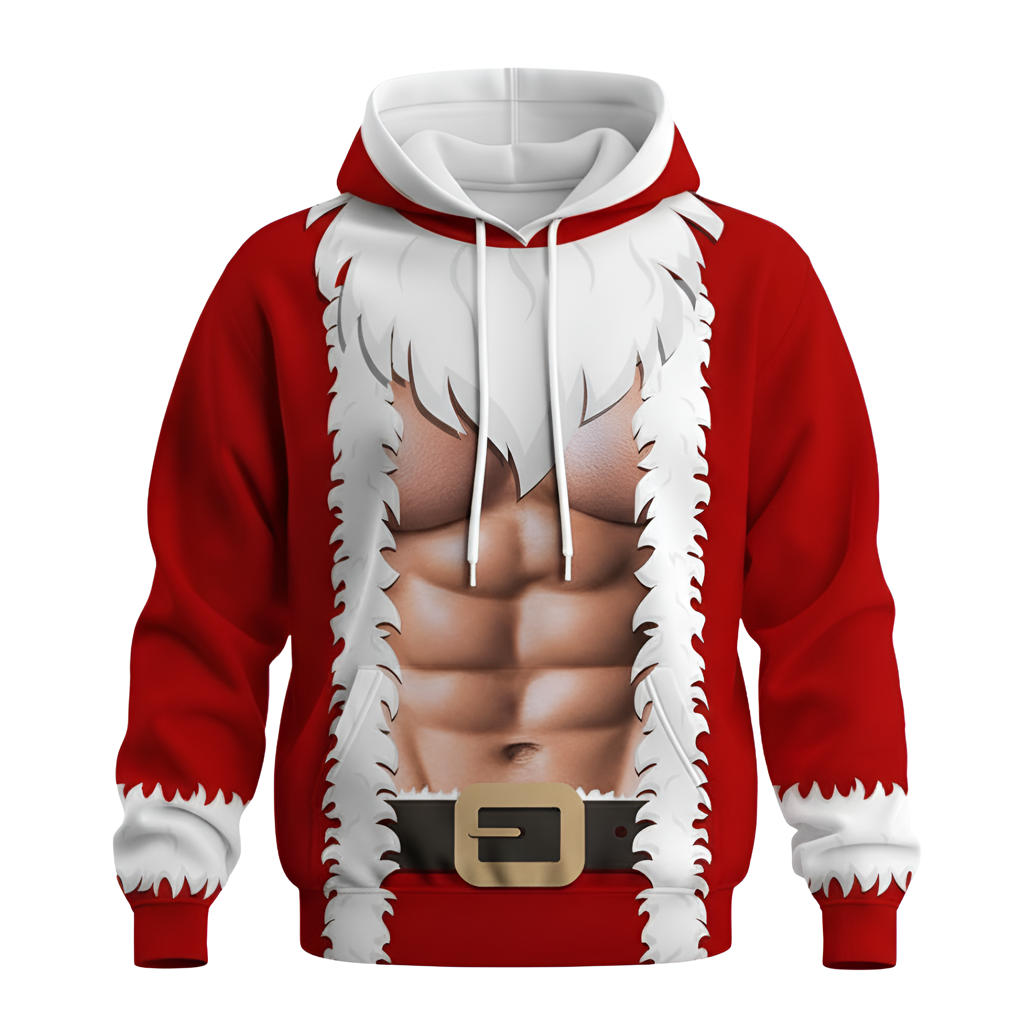 Creative Christmas Santa Hoodie