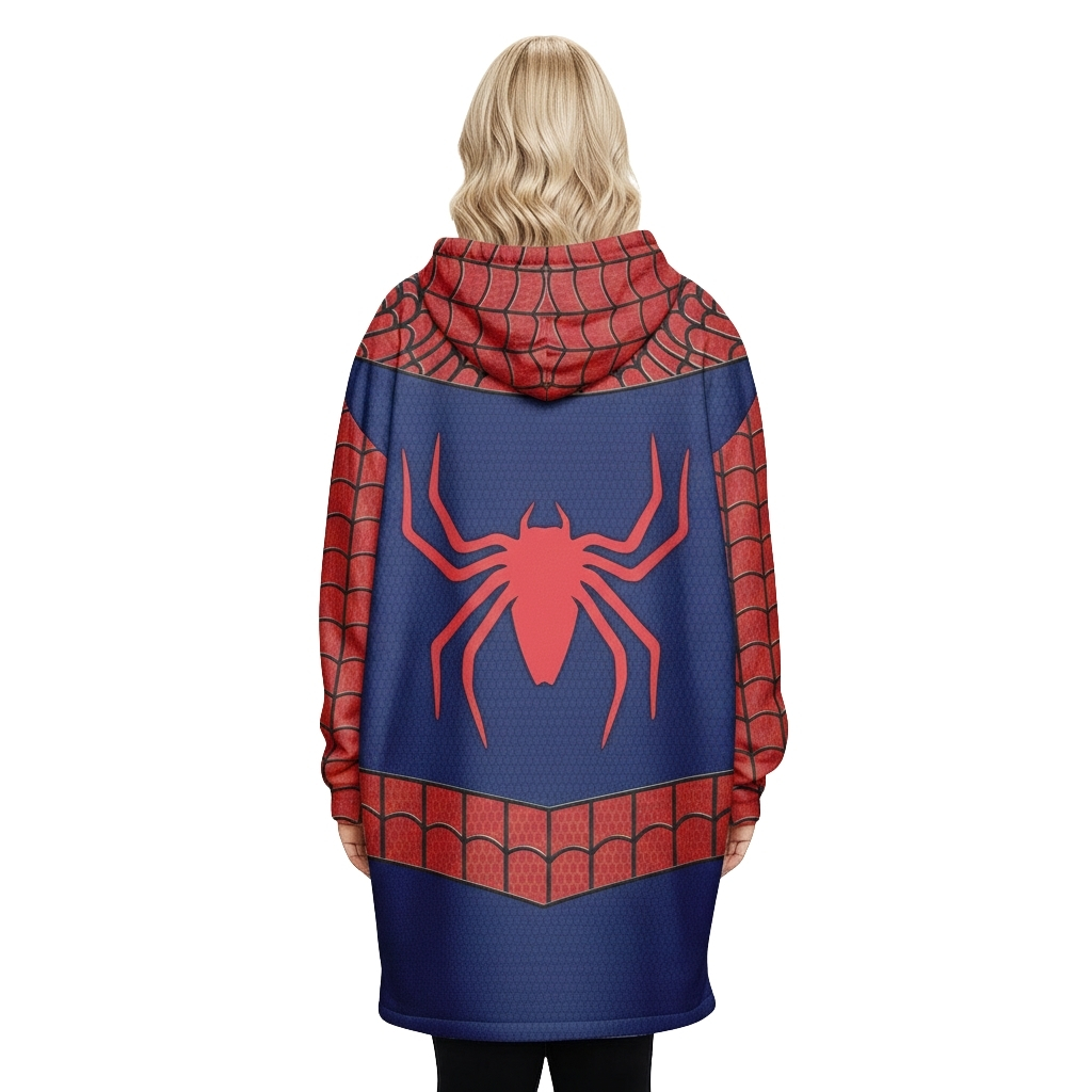 Superhero Wearable Blanket Hoodie