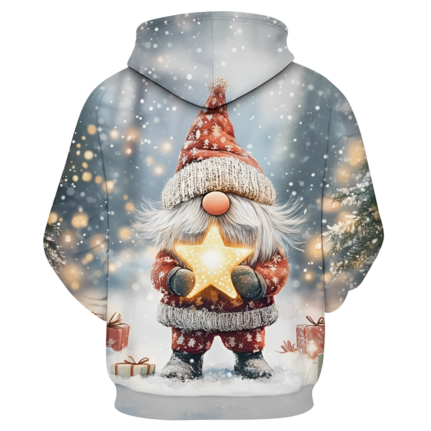 Creative Christmas Santa Hoodie
