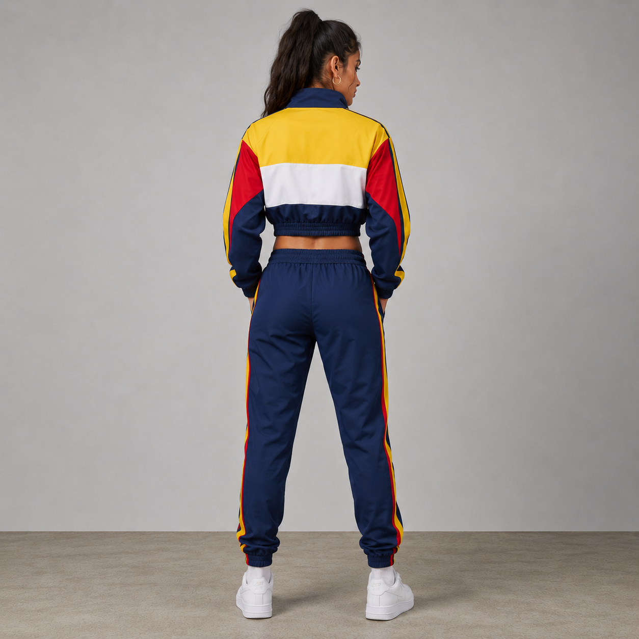 World Cup 2026 Themed Colombia Football Fan Sweatshirt And Jogger Set