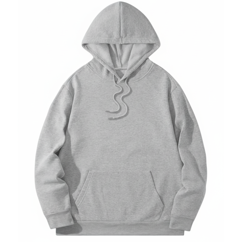 Casual Hoodie With Geometric Print