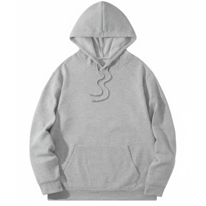 Casual Hoodie With Geometric Print