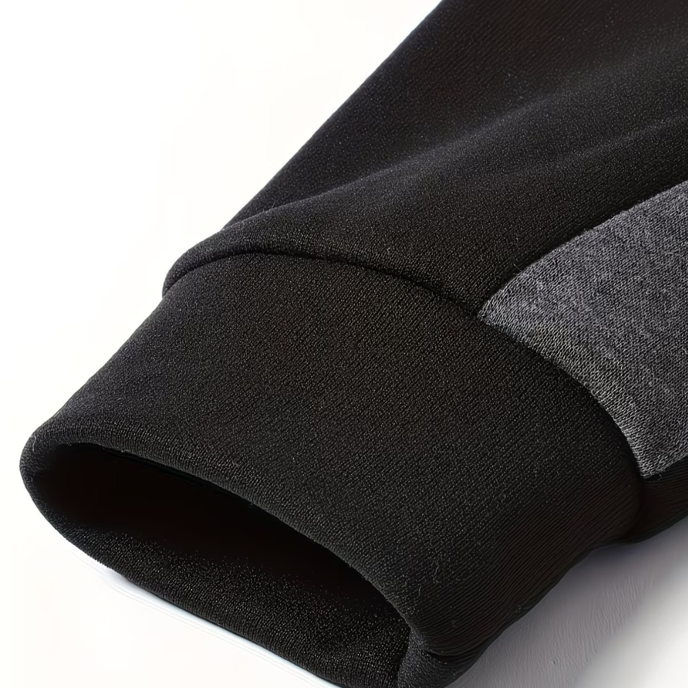 Casual Style Color Block Pullover Hoodie With Kangaroo Pocket