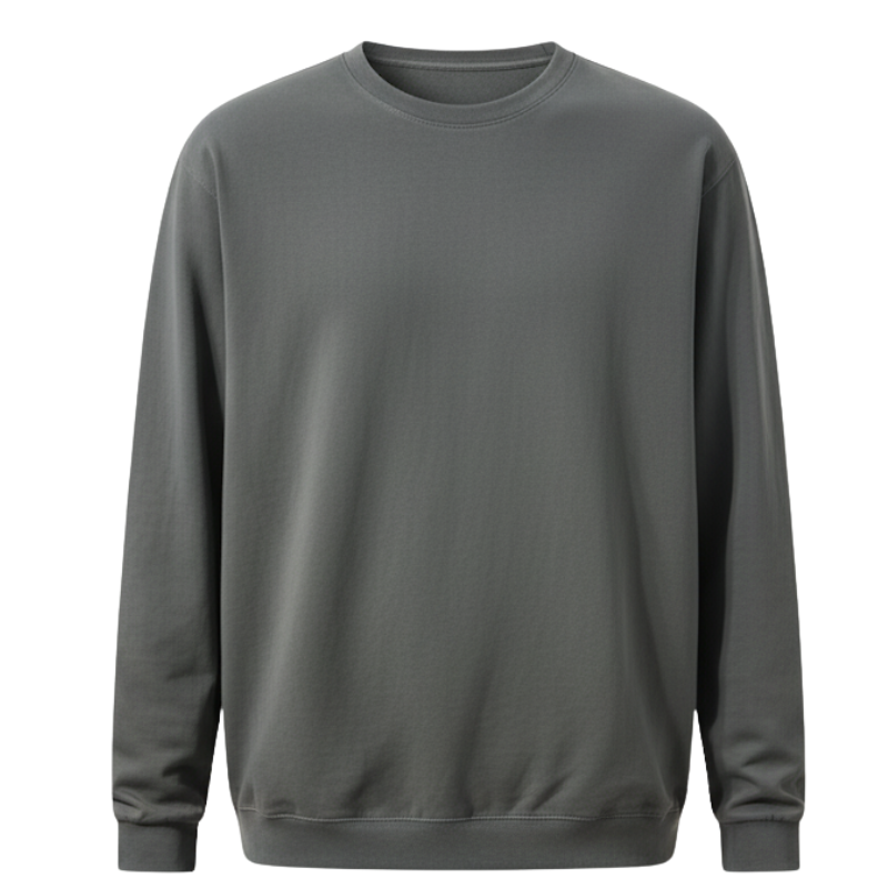 Men Heavyweight Long Sleeve  Sweatshirts