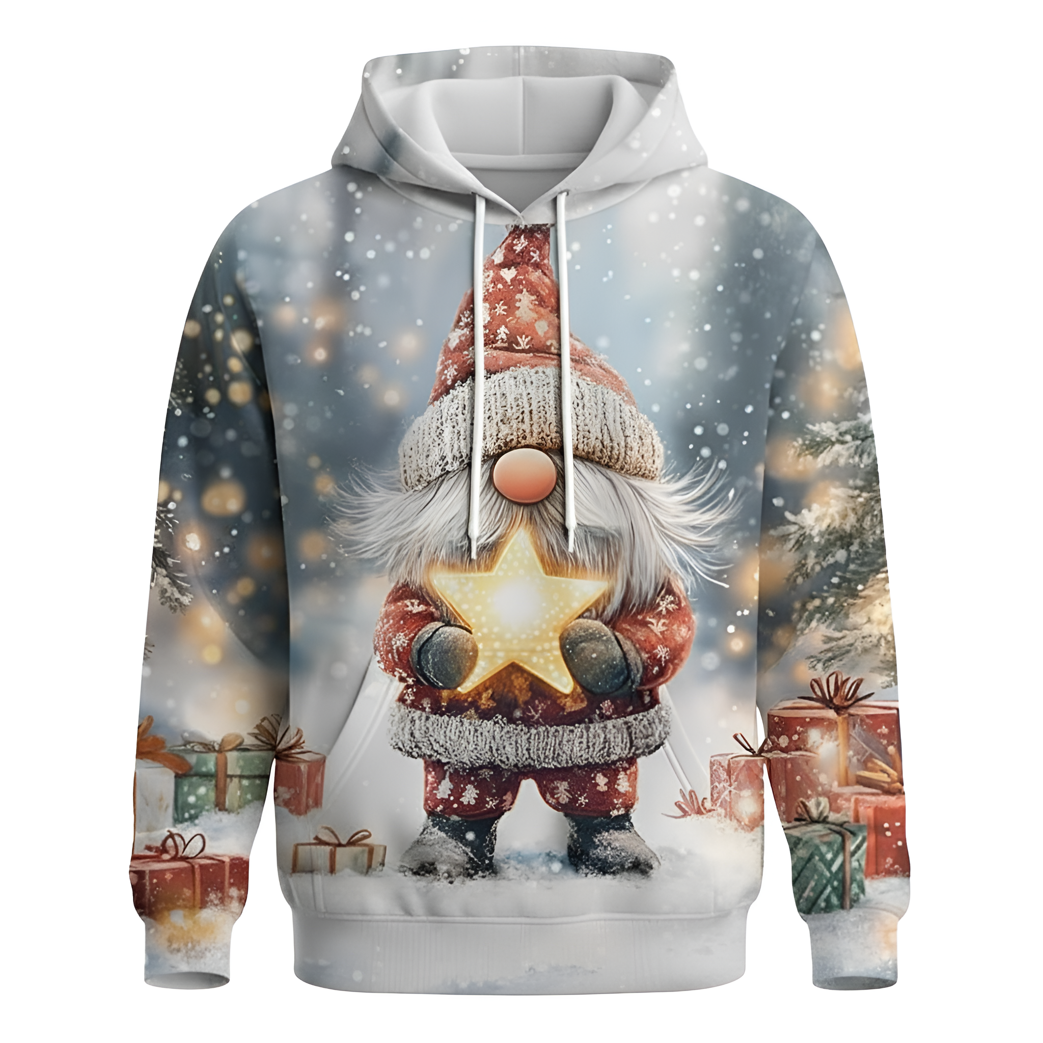 Creative Christmas Santa Hoodie