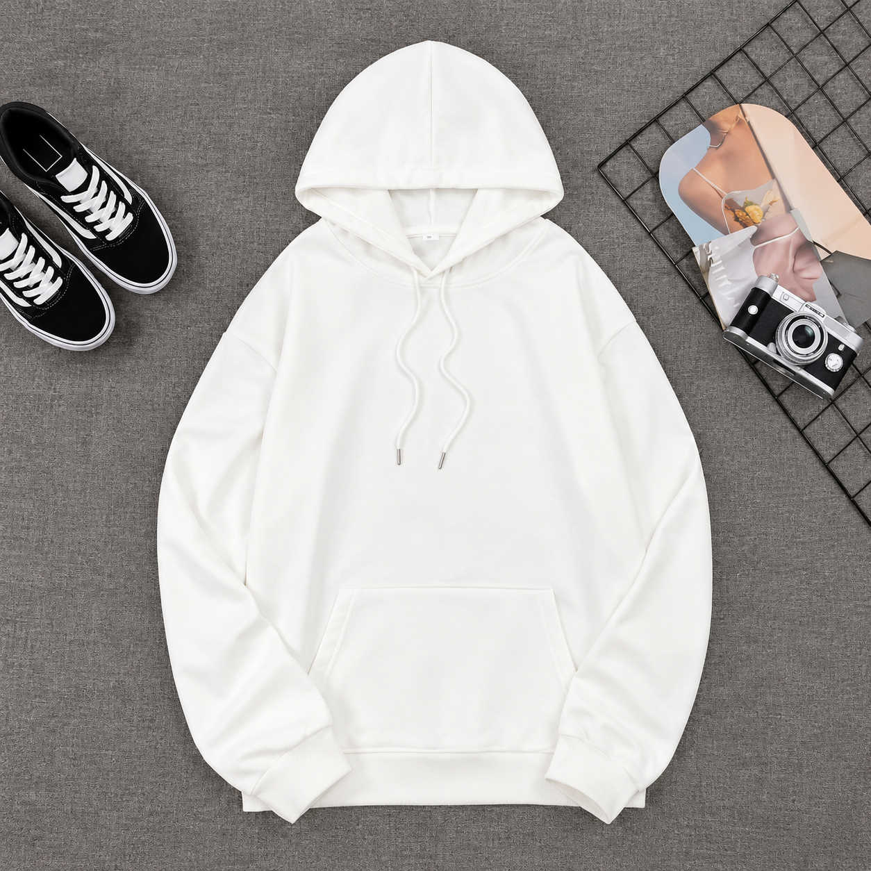 Casual Streetwear Graphic Pullover Hoodie For Men And Women