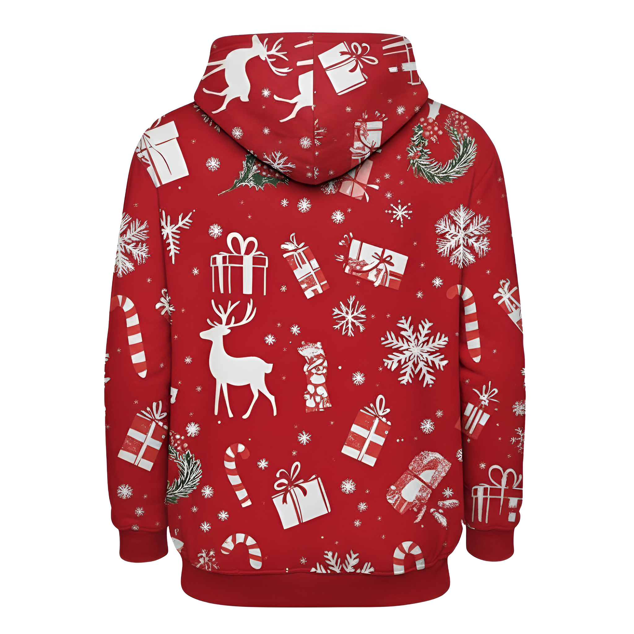 Creative Christmas Santa Hoodie