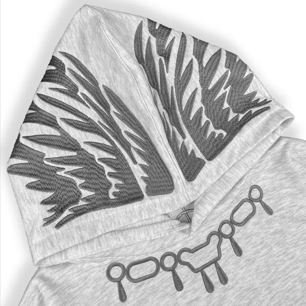 Jujutsu Kaisen Hoodie Mahoraga Washed Gray Hoodie Anime Unisex Hoodie Fashionable