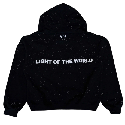 Jesus Is The Light Printed Hoodie